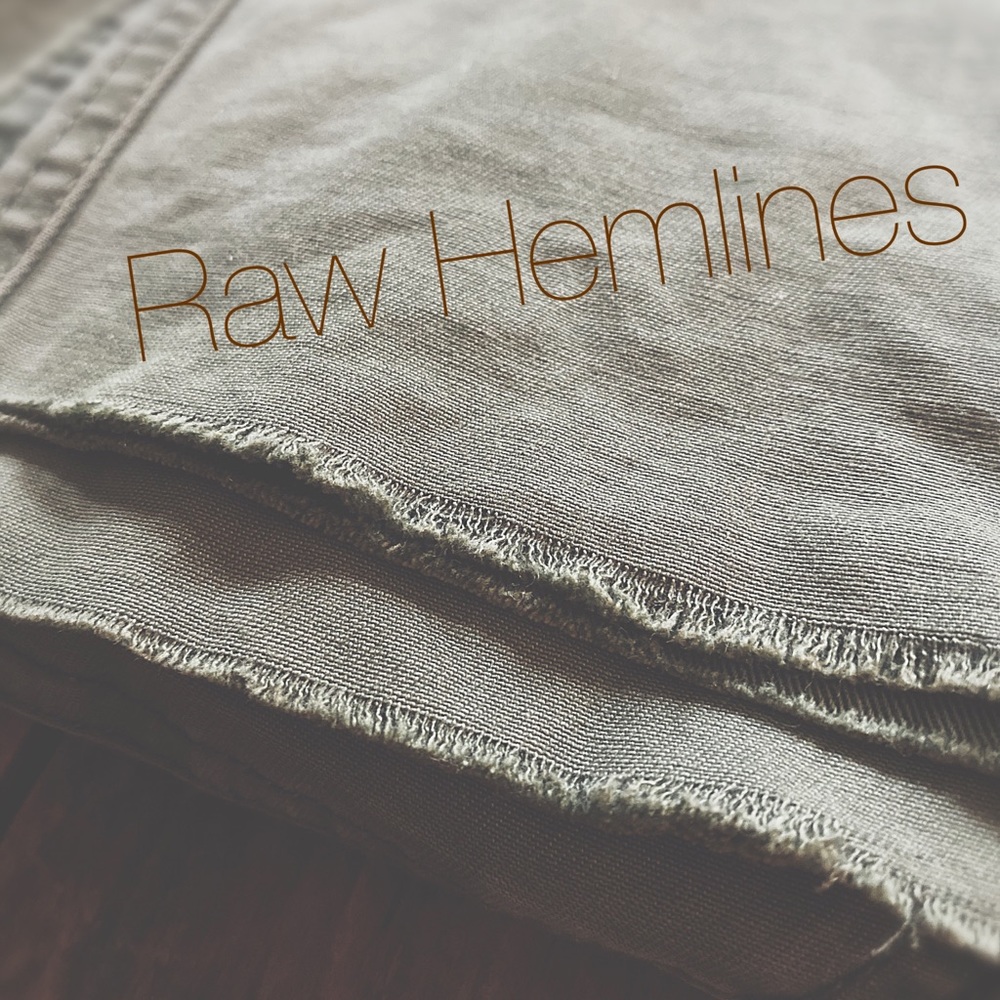 Caro Pants Army Green Raw Hem - Picture 15 of 16